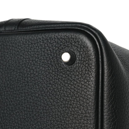 Hermes Taurillon Clemence Picotin Lock 22 MM Black 11 of 12