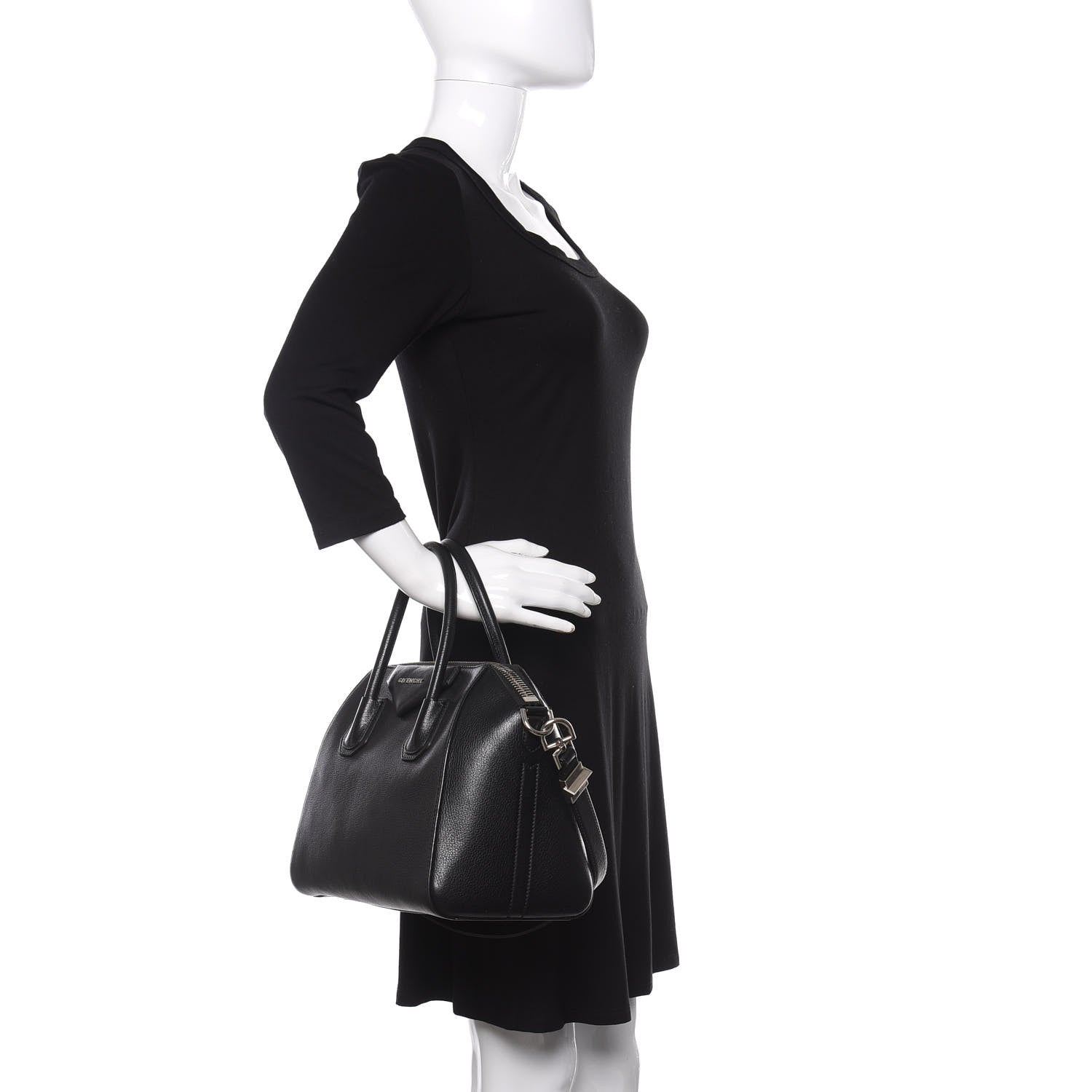 Givenchy Sugar Goatskin Small Antigona Black 3 of 10