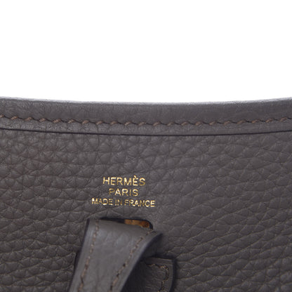 Hermes Taurillon Clemence Evelyne TPM Etain 6 of 8