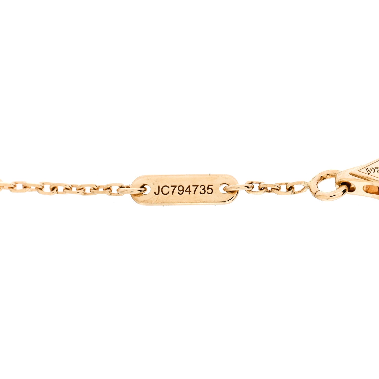 Van Cleef & Arpels 18K Yellow Gold Diamond Mini Frivole Bracelet 3 of 5