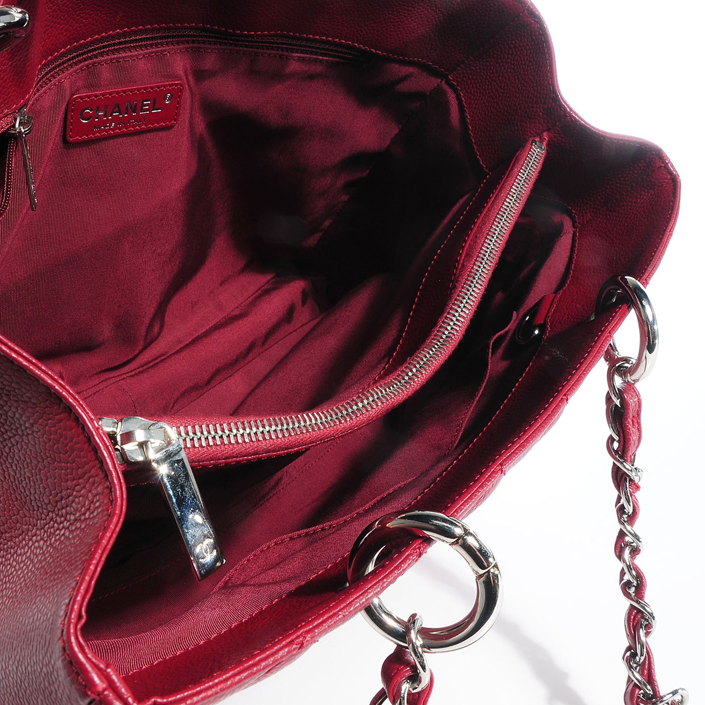 Caviar Grand Shopping Tote GST Red