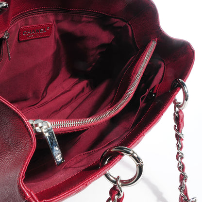 Chanel Caviar Grand Shopping Tote GST Red 7 of 7