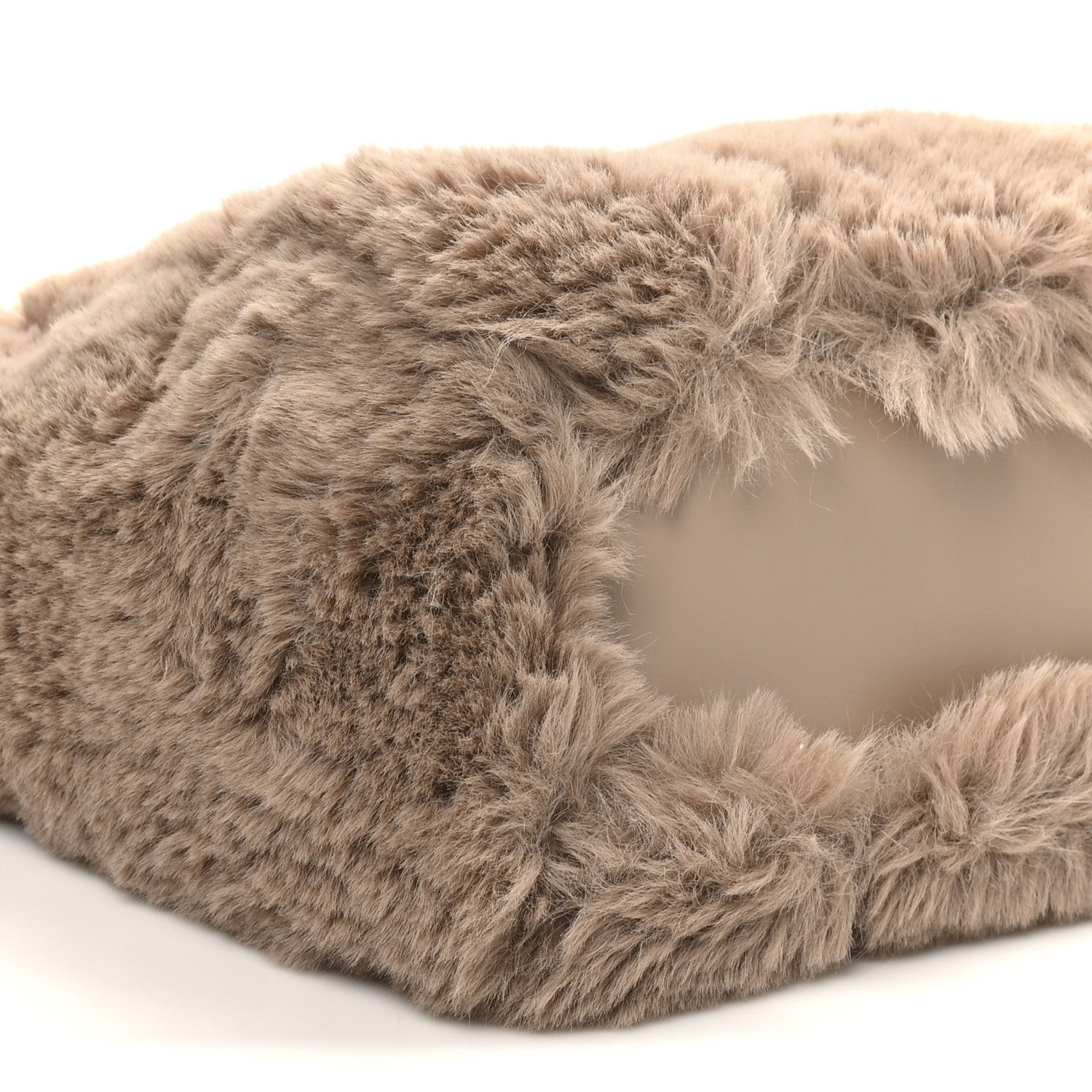 Marc Jacobs Faux Fur Mini The Year Of The Rabbit Tote Bag Beige 8 of 9