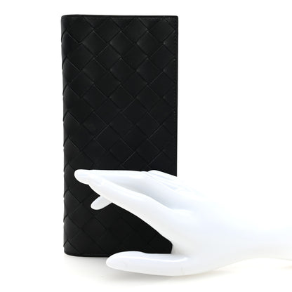 Bottega Veneta Nappa Intrecciato Zip Wallet Black 2 of 8