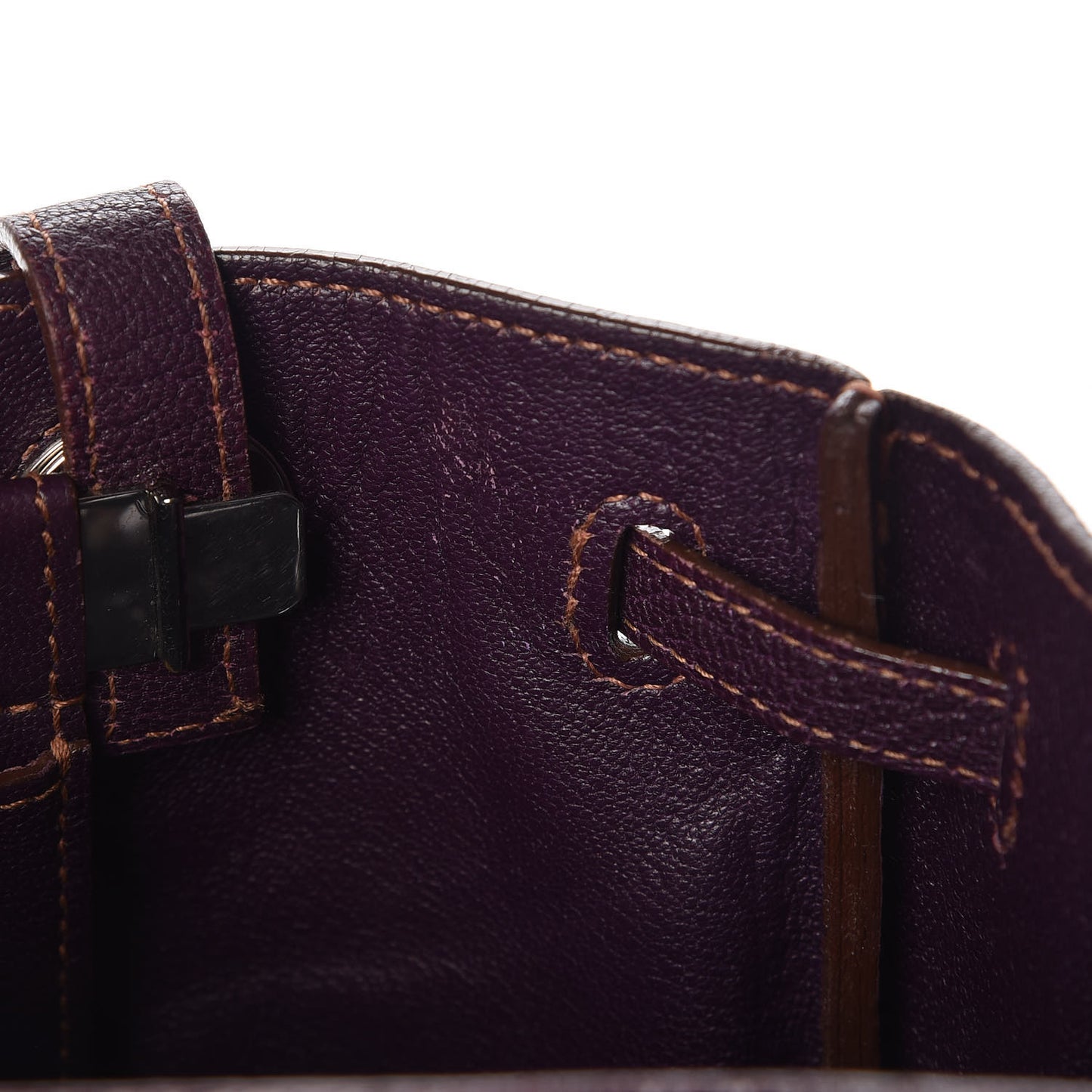 Chevre de Coromandel Cabana Tote Raisin