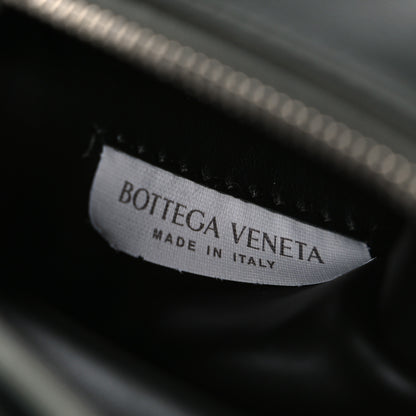 Bottega Veneta Calfskin Maxi Intreccio Cassette With Strap Bag Dark Green 8 of 12
