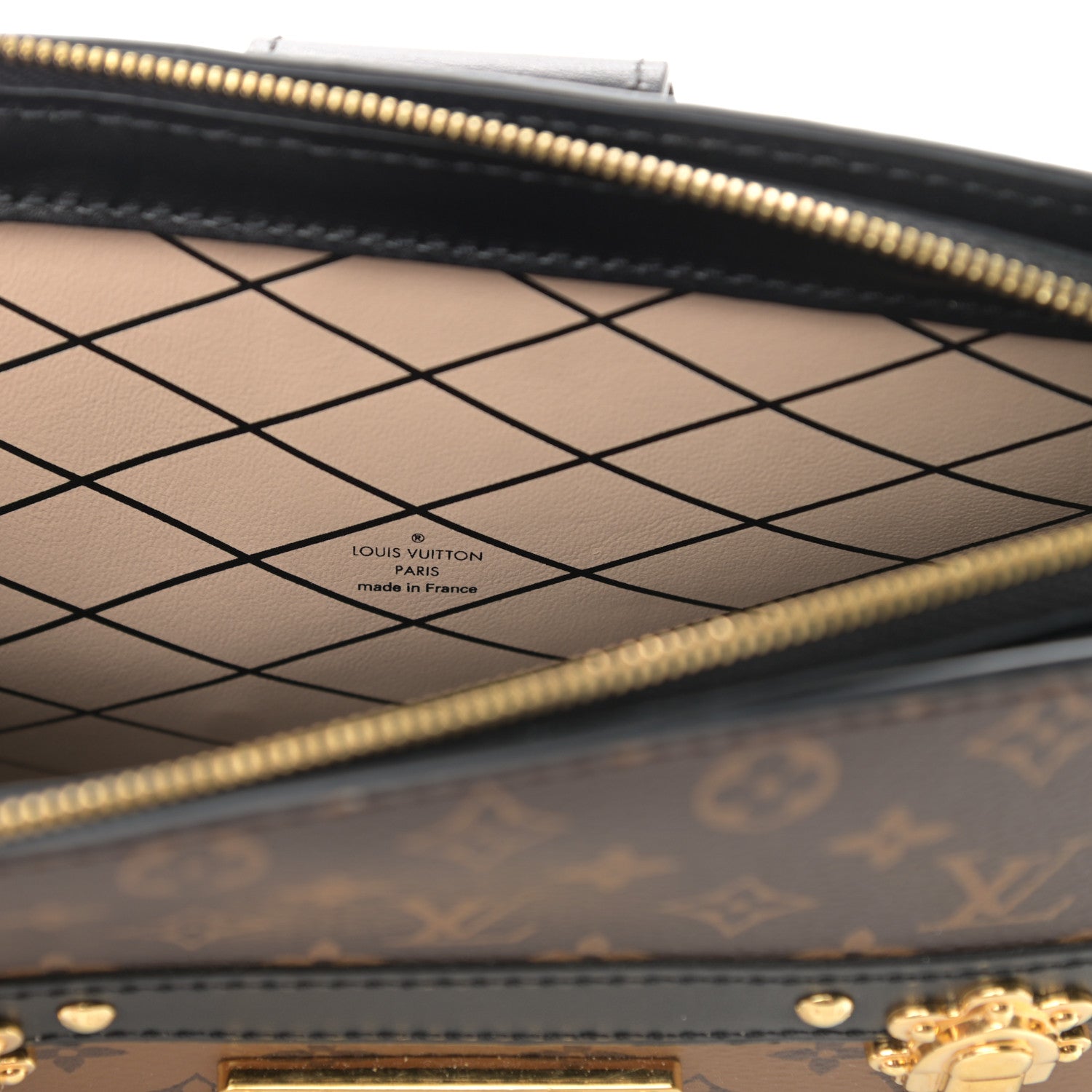 Louis Vuitton Reverse Monogram Trunk Clutch 6 of 10