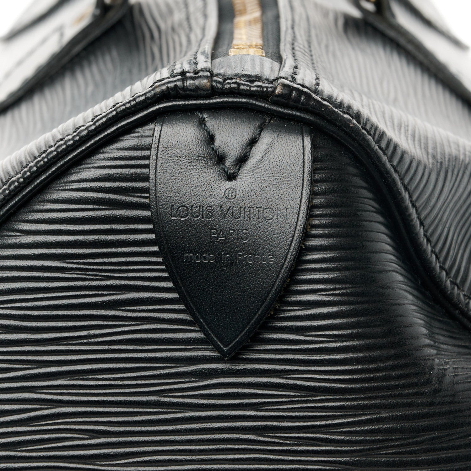 Louis Vuitton Epi Speedy 35 Black 6 of 10