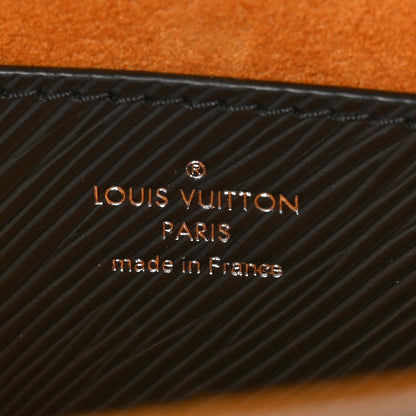 Louis Vuitton Epi Twist Braided Strap Shoulder Bag MM Black Red 7 of 11