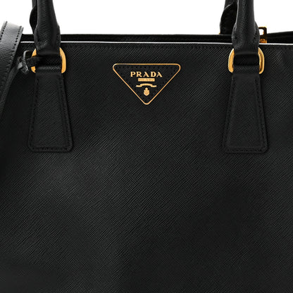 Prada Saffiano Lux Medium Tote Black 8 of 10