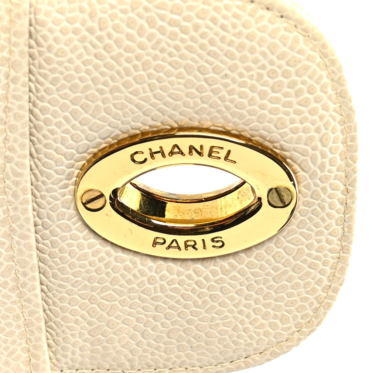Chanel Caviar Quilted Jumbo Single Flap Beige 6 of 12