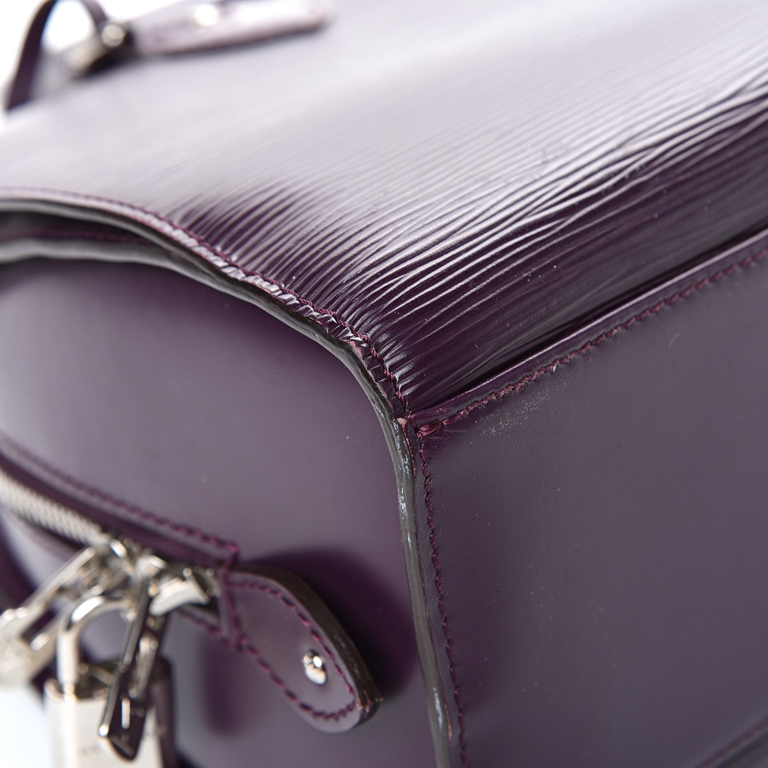 Louis Vuitton Epi Pont-Neuf PM Cassis 7 of 14