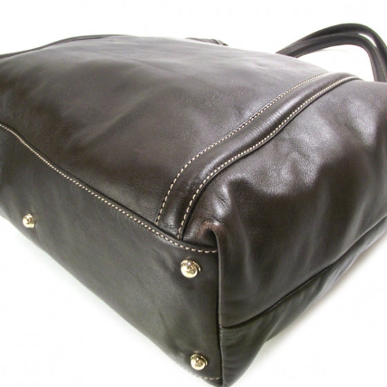 Leather Britt Shoulder Bag