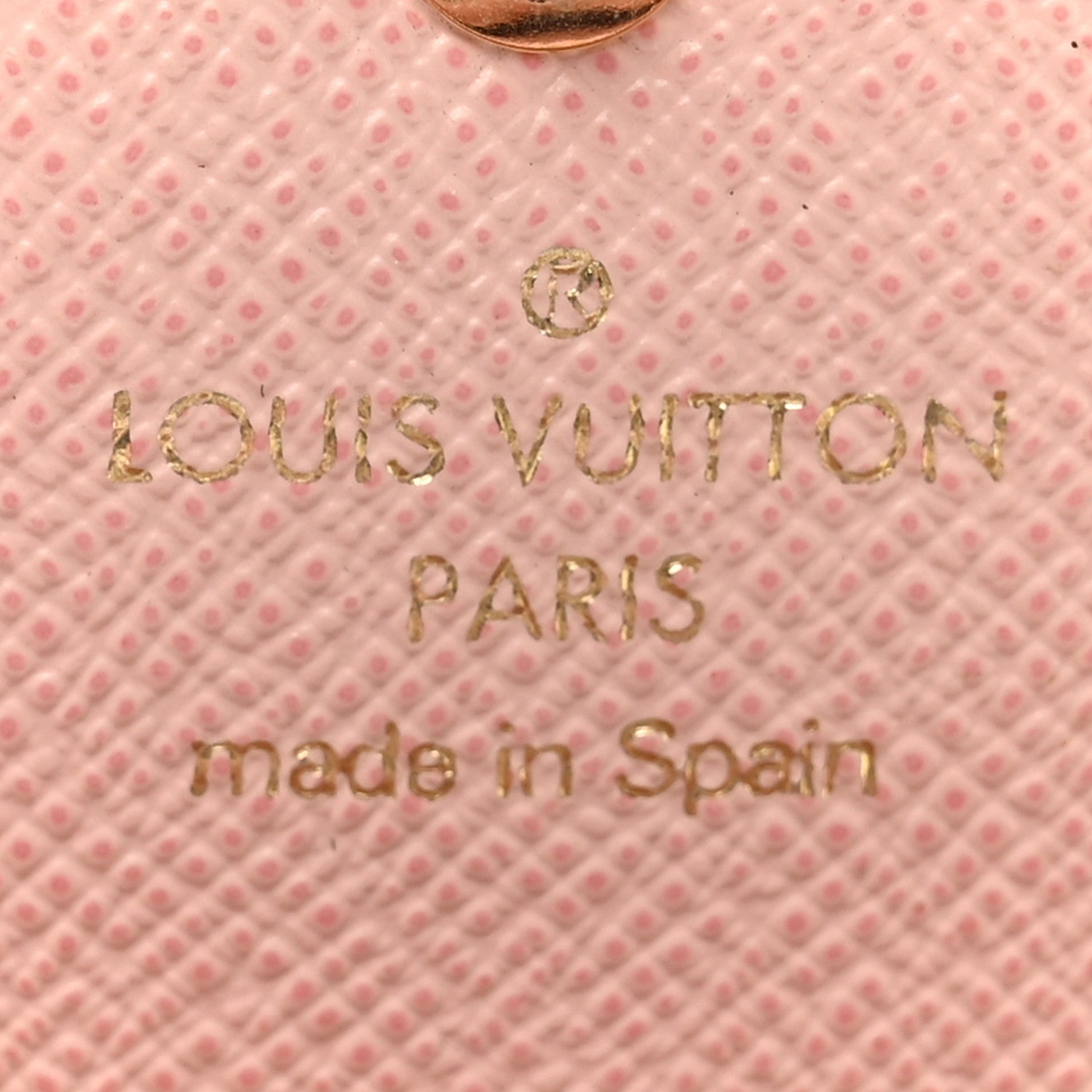 Louis Vuitton Damier Ebene Sarah Wallet NM Rose Ballerine 6 of 10