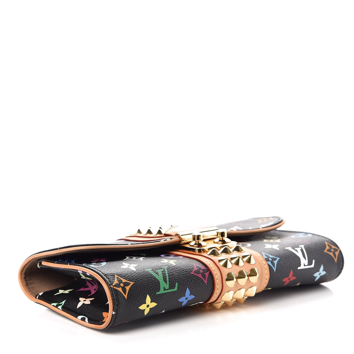 Monogram Multicolor Courtney Clutch Black