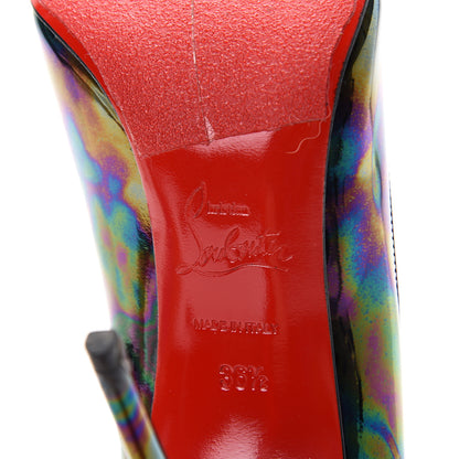 Christian Louboutin Patent Pigalle Follies 100 Pumps 36.5 Stellar Black 7 of 12