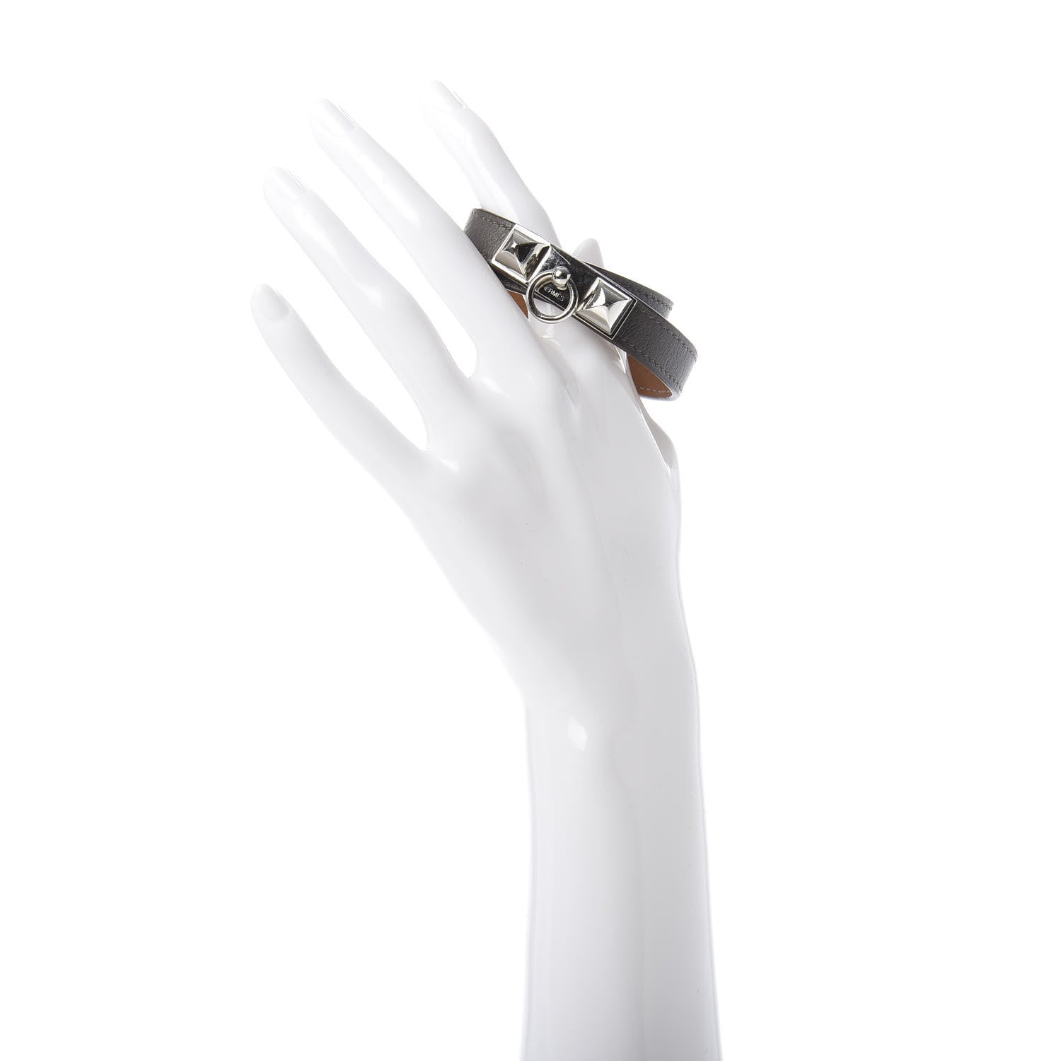 Hermes Swift Rivale Double Tour Bracelet S Chocolate 5 of 5