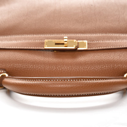 Hermes Togo Kelly Retourne 35 Gold 23 of 34