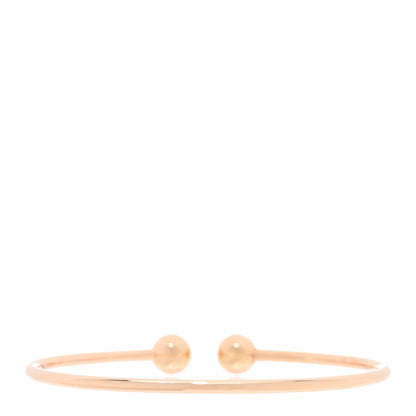 Tiffany 18K Rose Gold 8mm HardWear Ball Wire Bracelet 2 of 3
