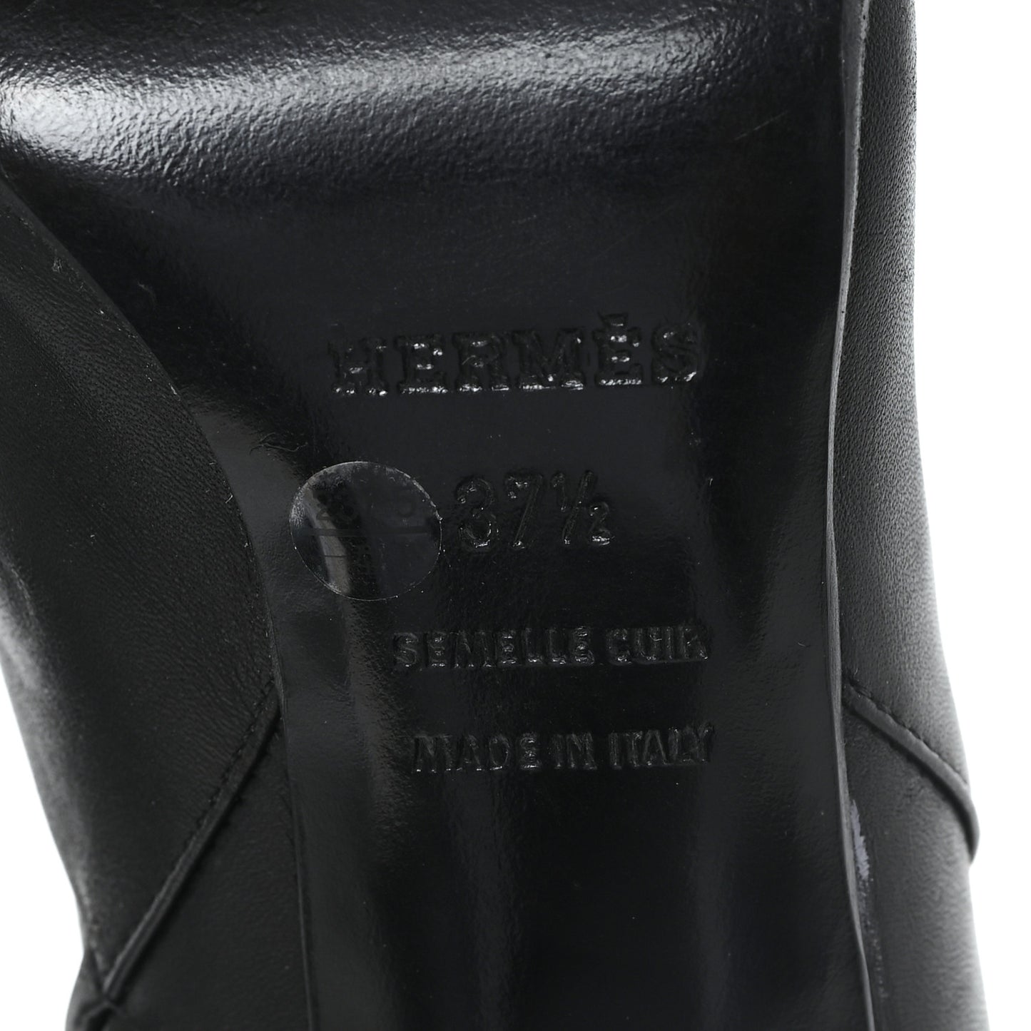 Calfskin Saint Germain Ankle Boots 37.5 Black