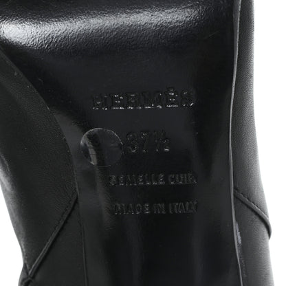 Hermes Calfskin Saint Germain Ankle Boots 37.5 Black 7 of 8