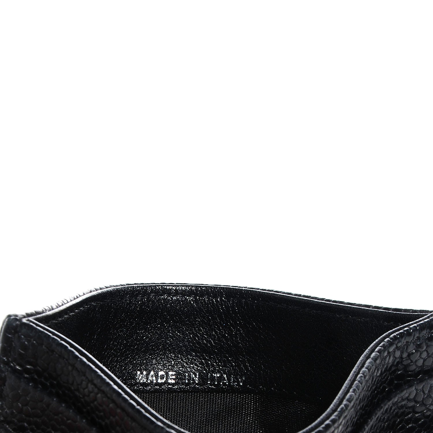 Chanel Caviar Timeless CC Card Holder Black 5 of 7