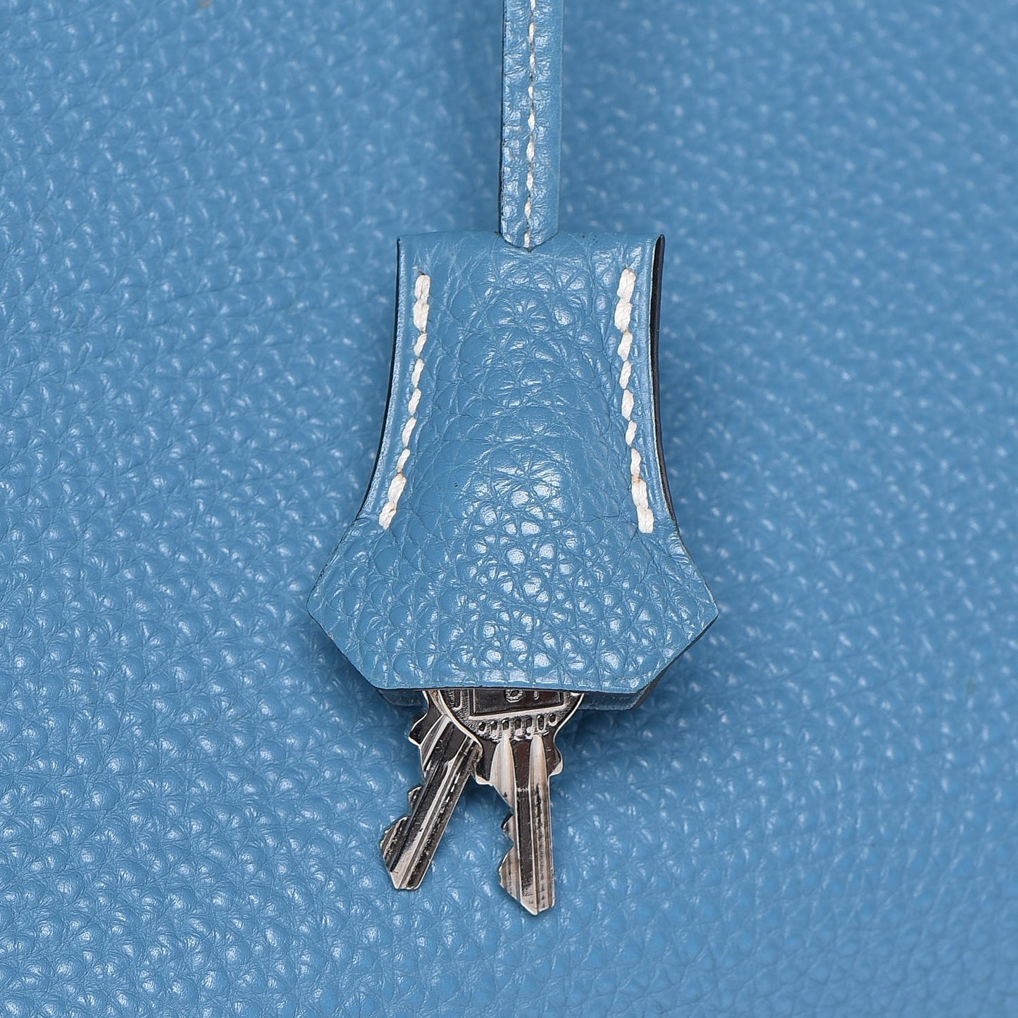 Togo Birkin 35 Blue Jean