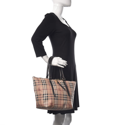 Burberry Haymarket Check Small Salisbury Tote Chocolate 2 of 9