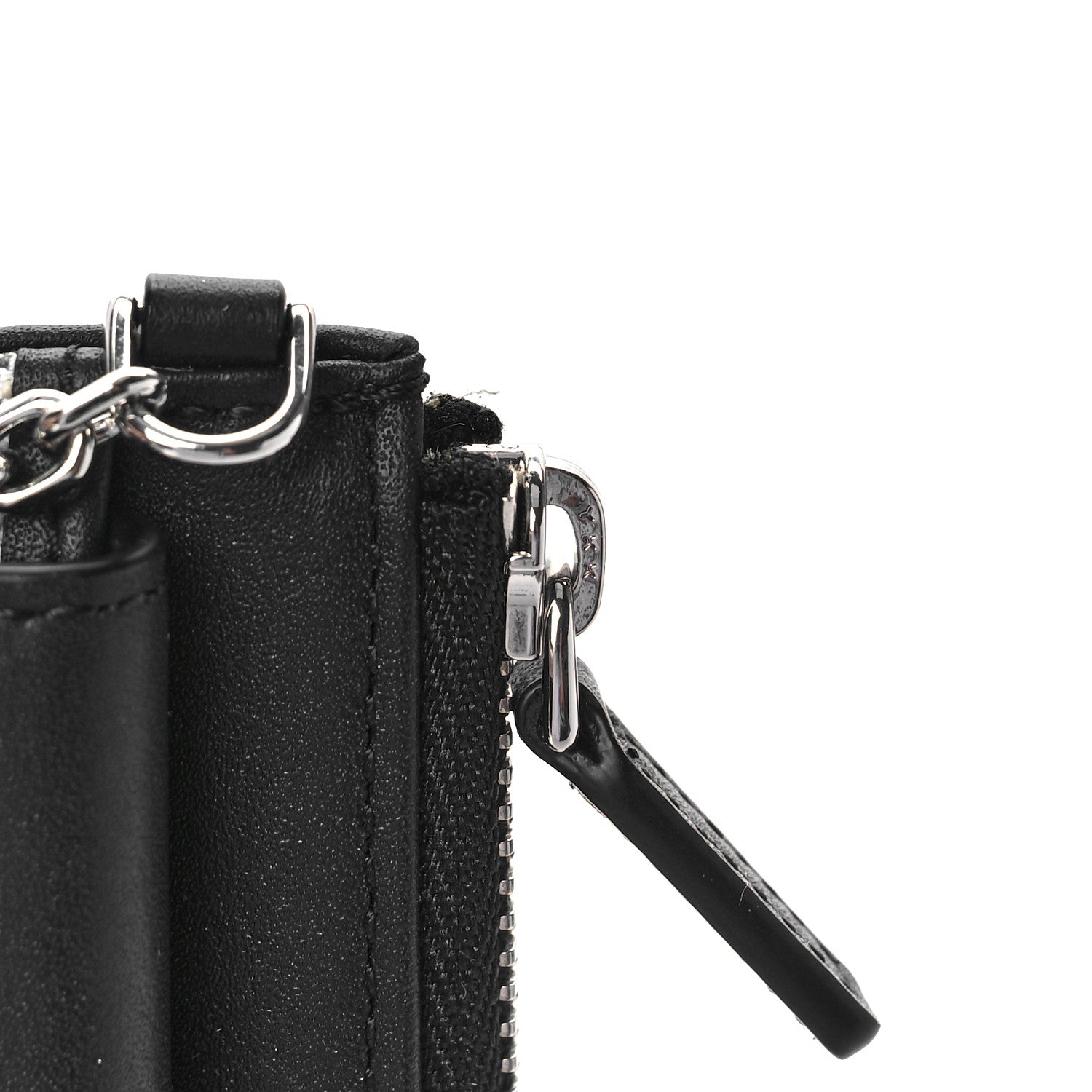 MCM Jacquard Patricia Card Case Grey 9 of 10