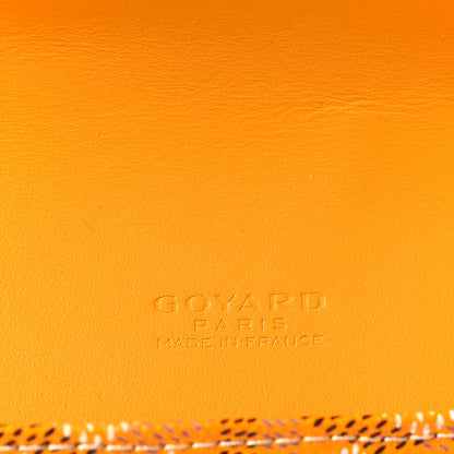 Goyard Goyardine Large Commando Envelope 2 Flat Pouch Yellow 6 of 7