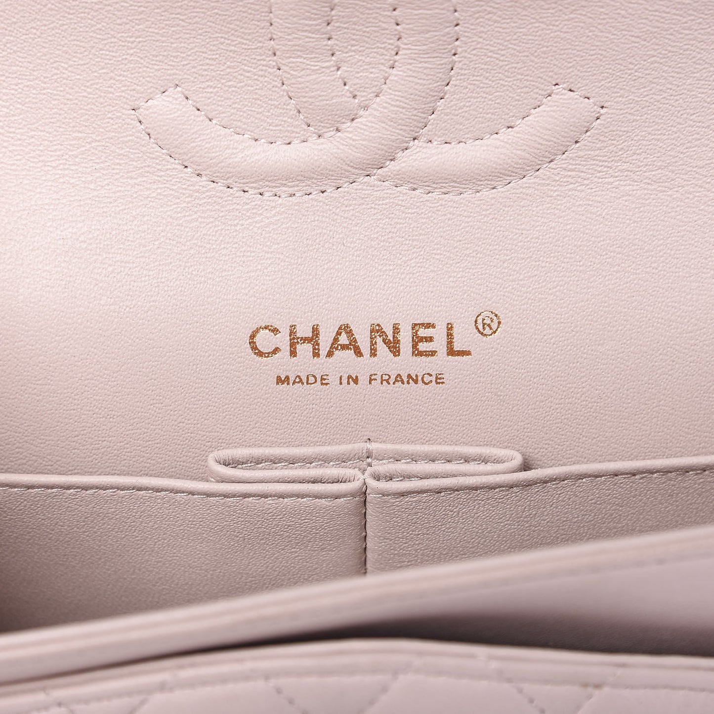 Lambskin Quilted Medium Double Flap Pink