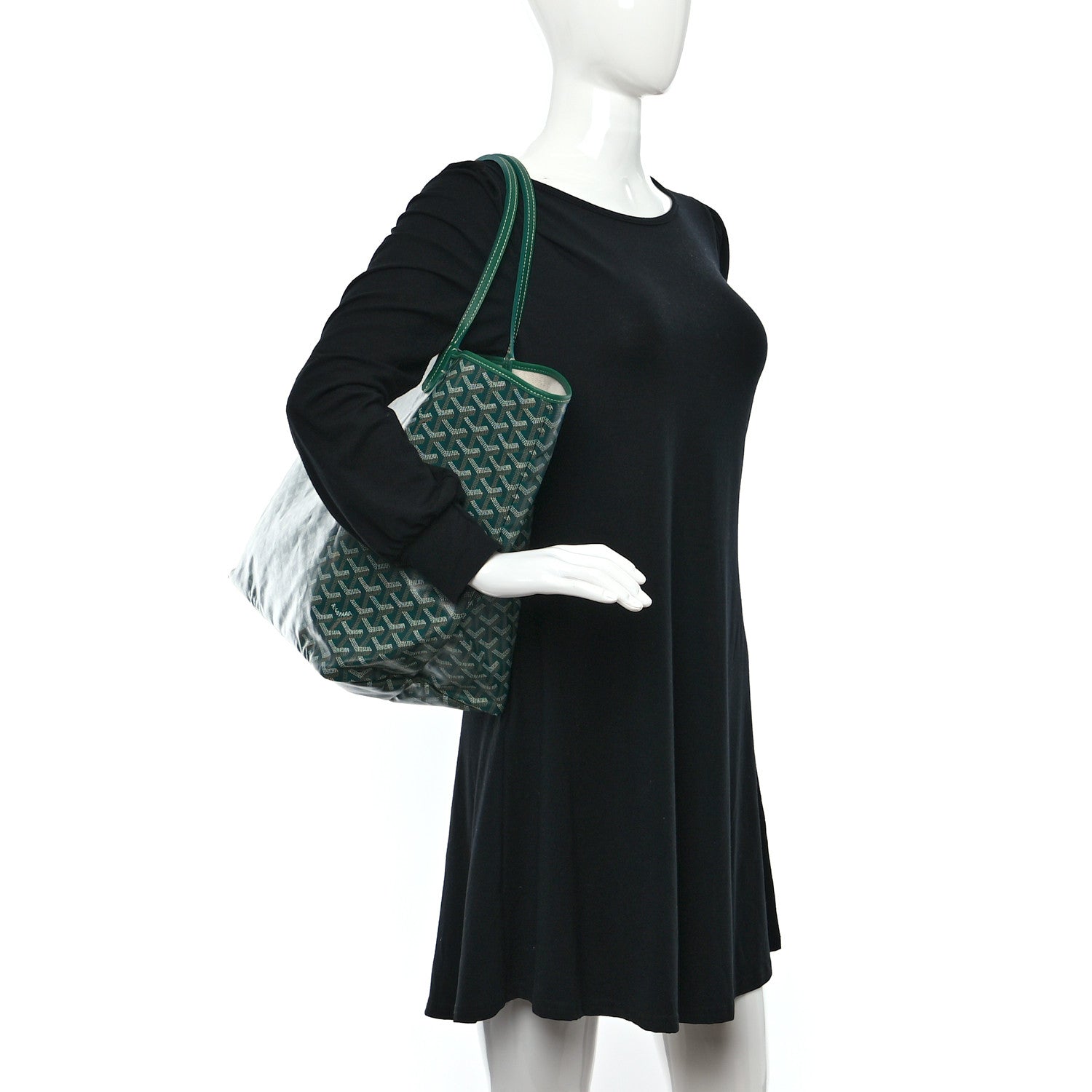 Goyard Goyardine Saint Louis GM Green 2 of 8