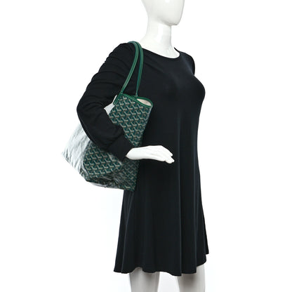 Goyard Goyardine Saint Louis GM Green 2 of 8