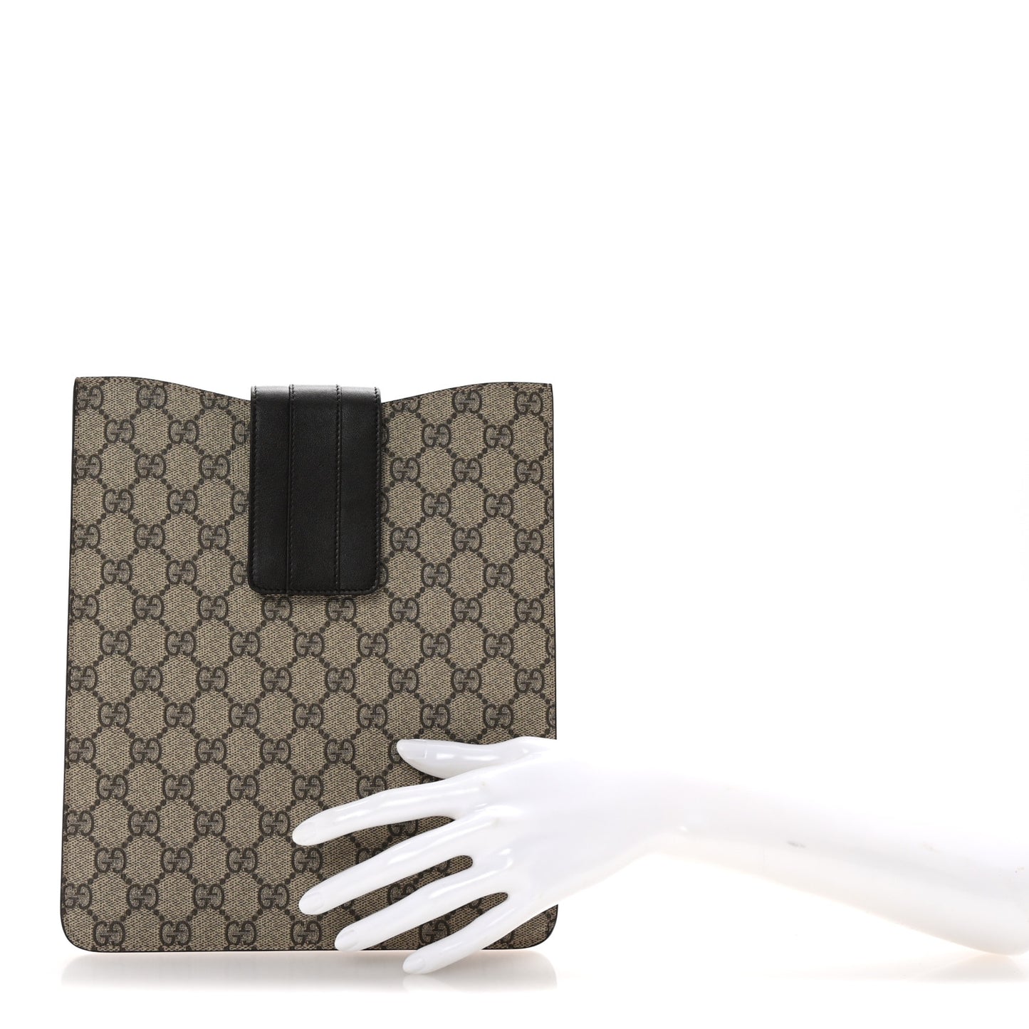 GG Plus Monogram iPad Case Ebony