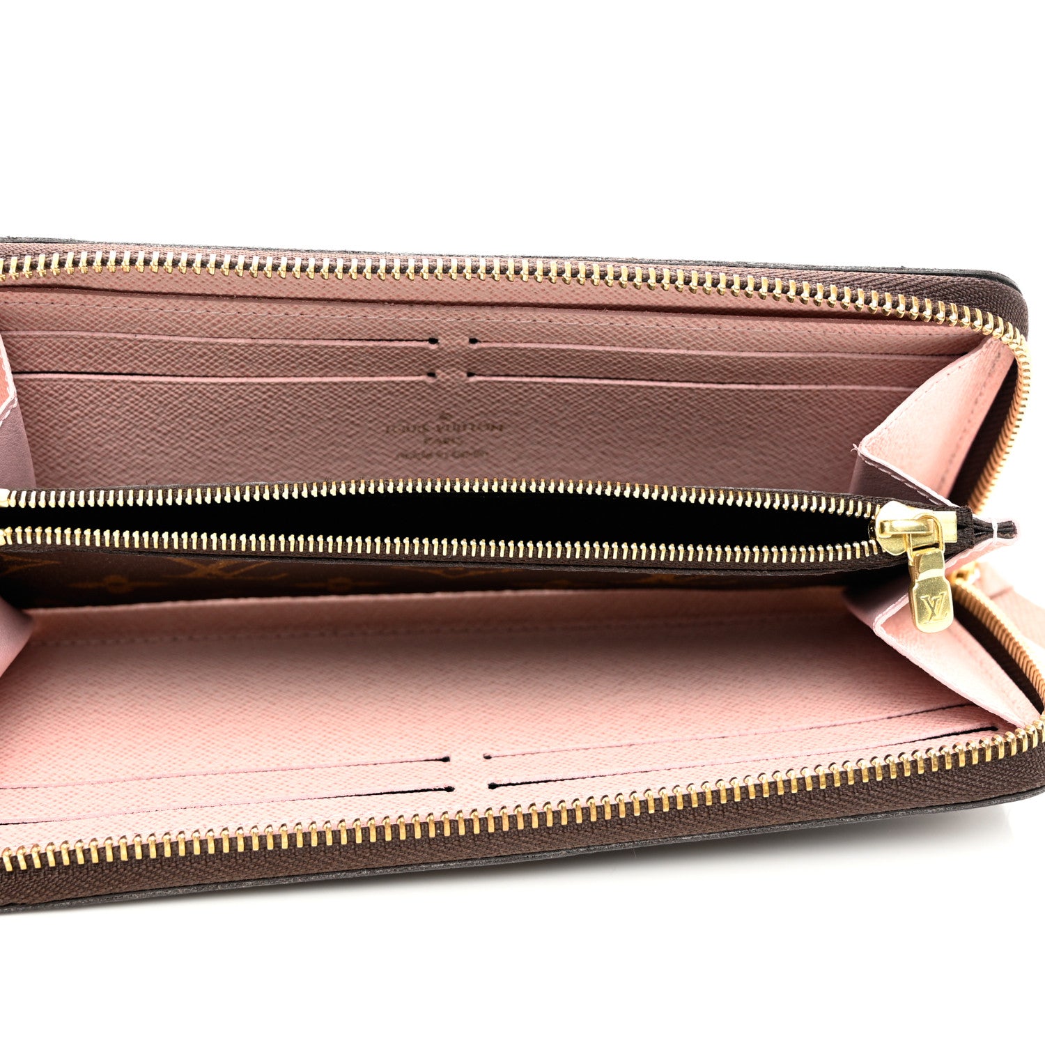 Louis Vuitton Monogram Clemence Wallet Rose Ballerine 4 of 7