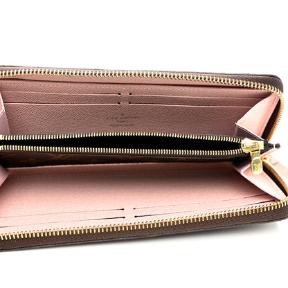 Louis Vuitton Monogram Clemence Wallet Rose Ballerine 4 of 7