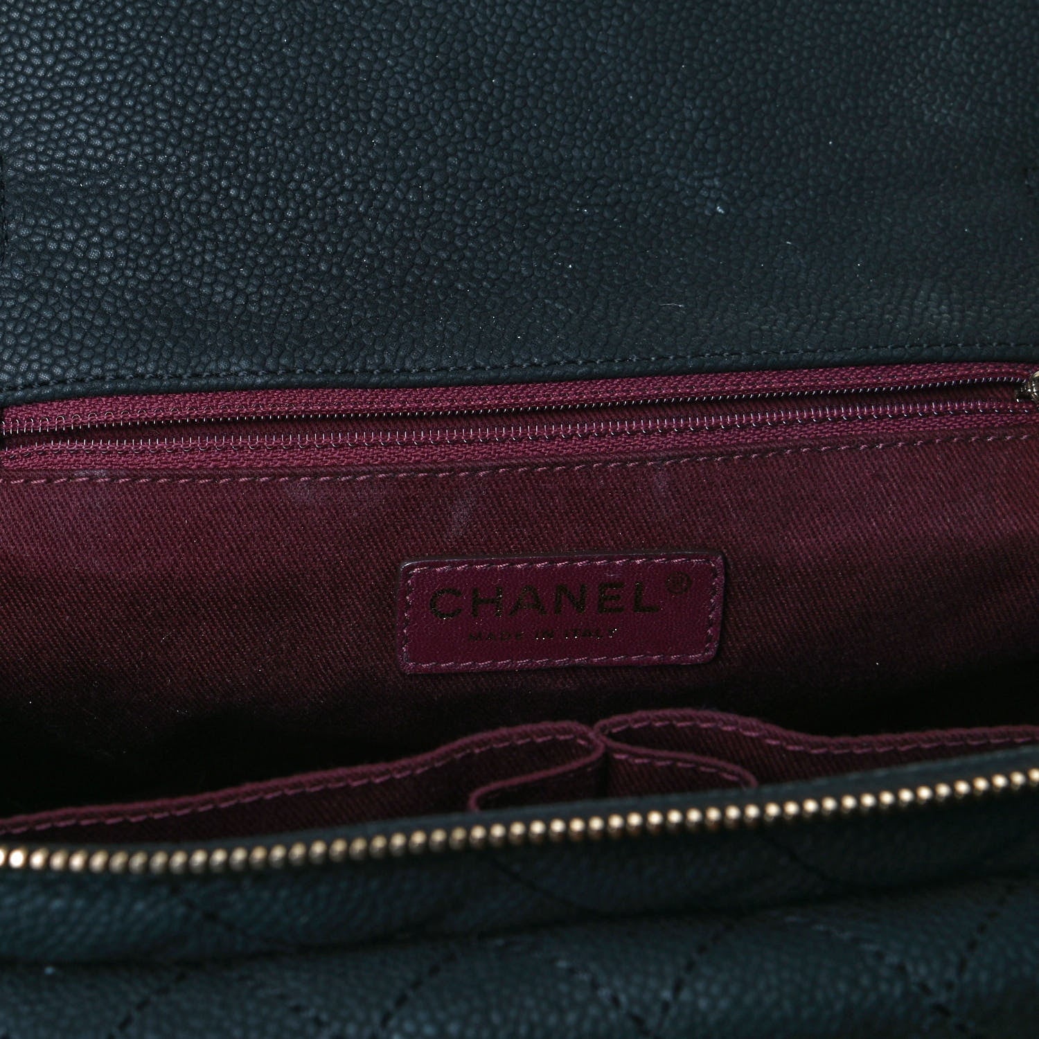Chanel Iridescent Grained Calfskin Quilted Globe Trotter Vanity Case Black 15 of 16