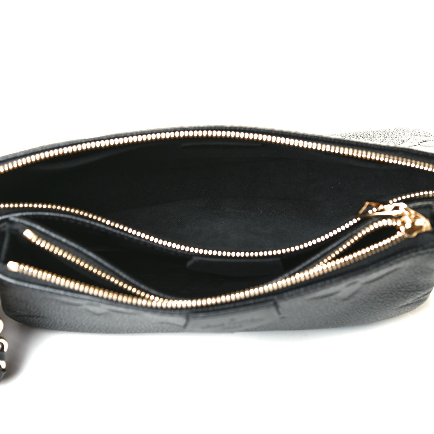 Louis Vuitton Empreinte Monogram Giant Multi Pochette Accessories Black 4 of 11