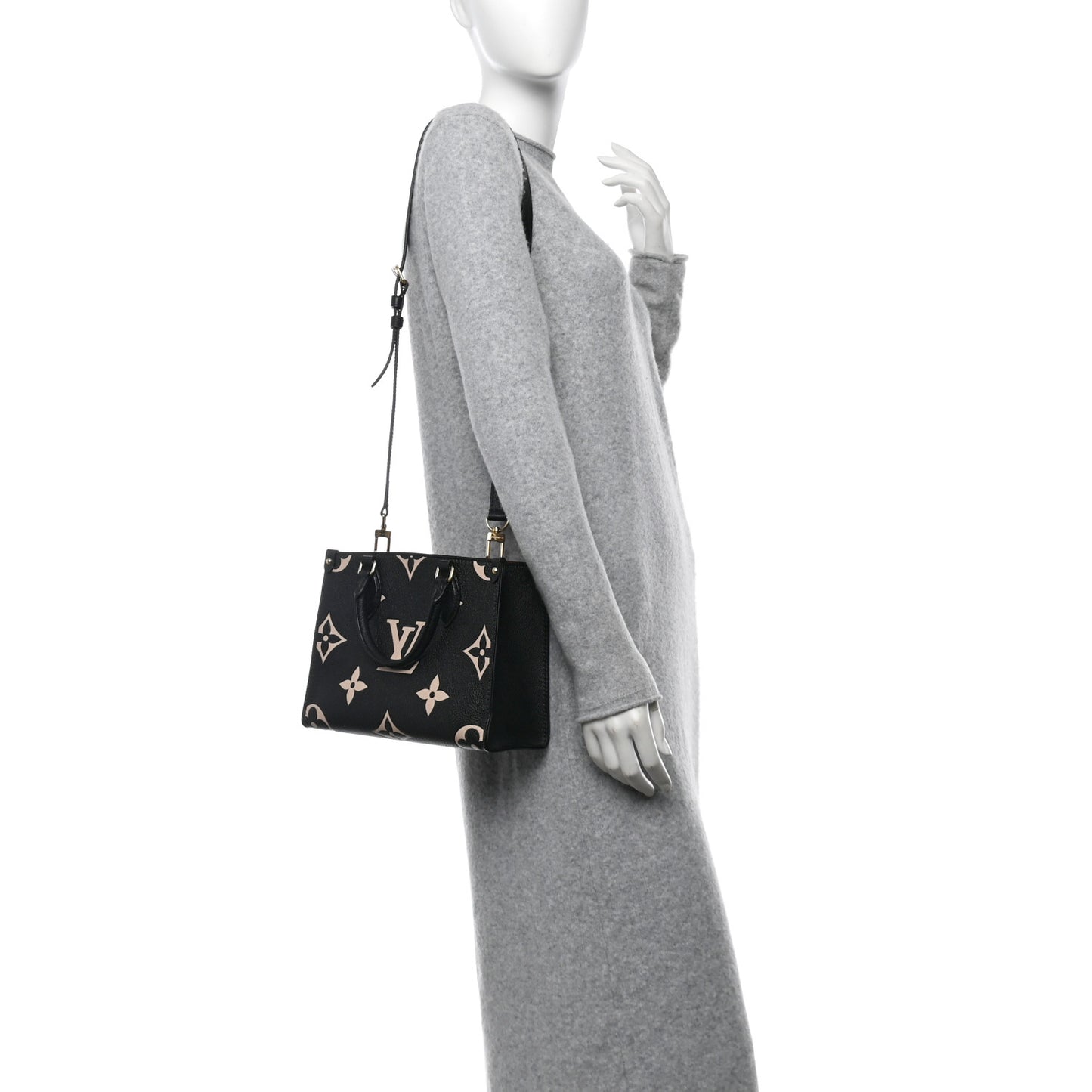 Empreinte Monogram Giant Onthego PM Black Beige