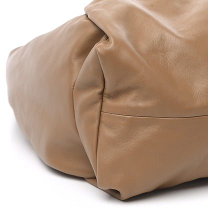 Bottega Veneta Smooth Butter Calfskin The Shoulder Pouch Cammello 8 of 9