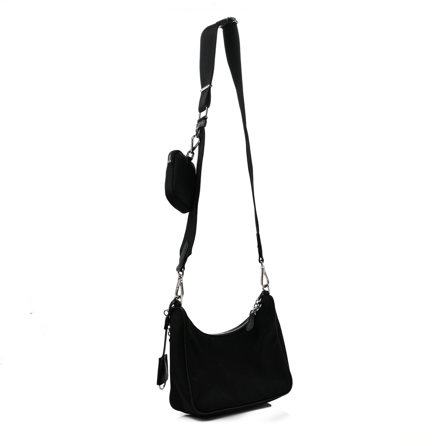 Nylon Re-Edition 2005 Shoulder Bag Black