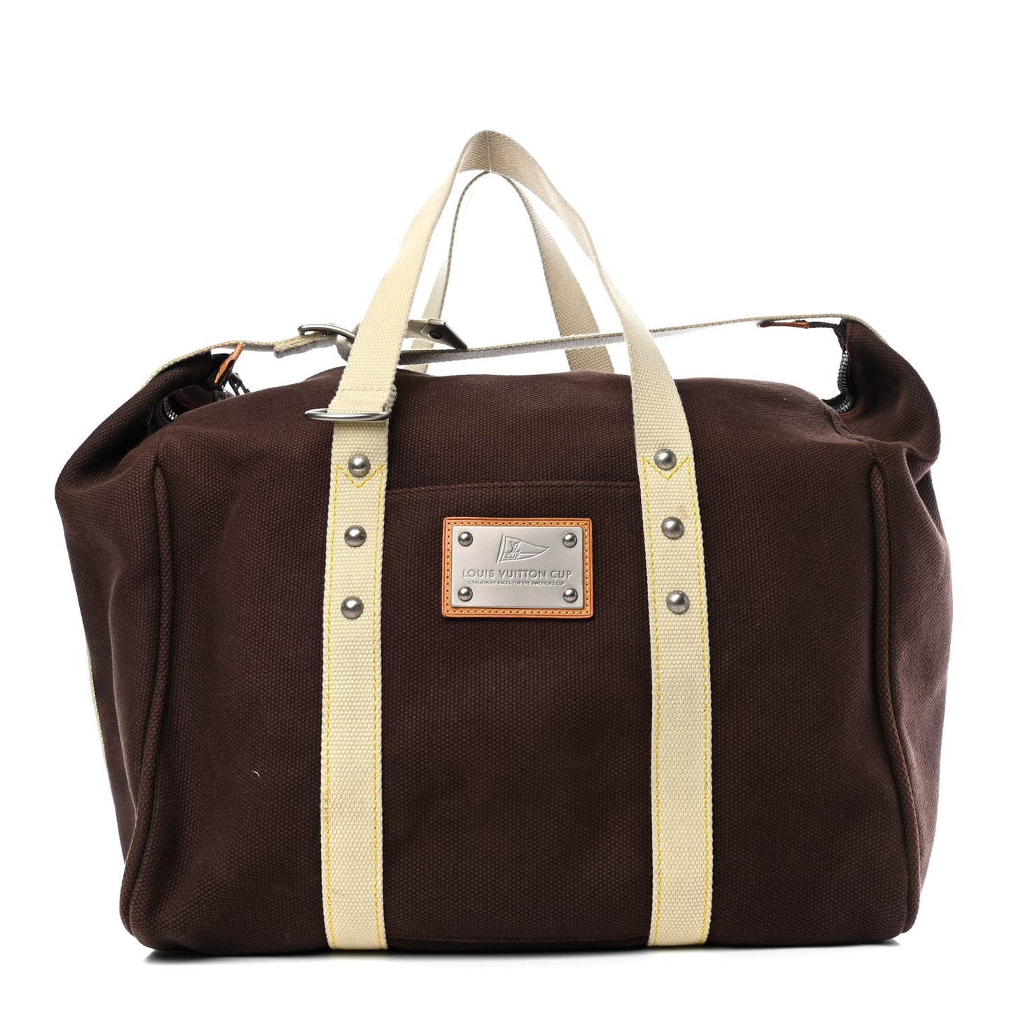 Toile Antigua Sac Weekend Brown
