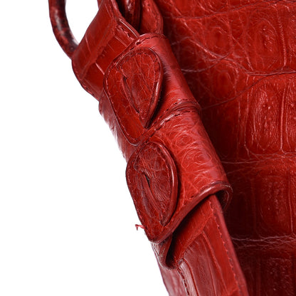 Nancy Gonzalez Crocodile Crossbody Bag Red 11 of 16