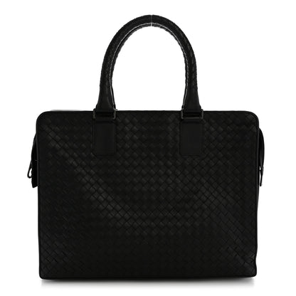 Bottega Veneta Nappa Intrecciato Briefcase Black 1 of 16