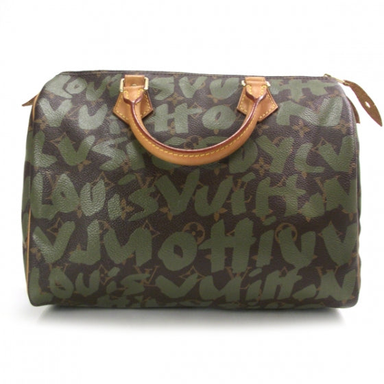 Monogram Graffiti Speedy 30 Kaki