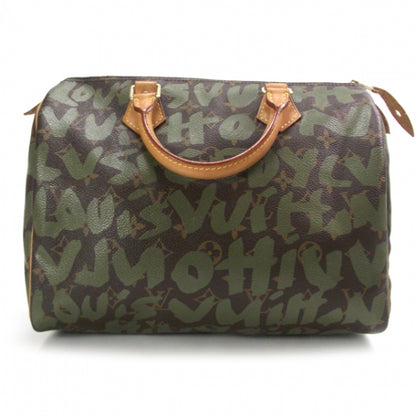 Louis Vuitton Monogram Graffiti Speedy 30 Kaki 3 of 12
