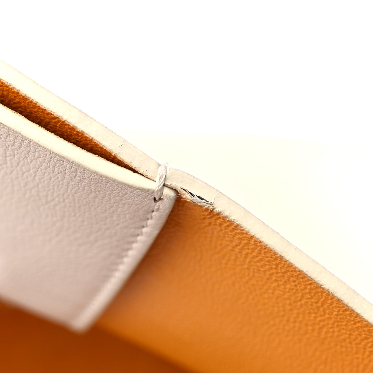 Smooth Calfskin Tri-Color All Soft Shoulder Bag White