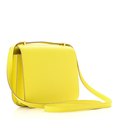 Hermes Epsom Constance 18 Lime 3 of 12