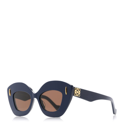 Loewe Acetate Anagram Cat Eye Sunglasses LW40127I Blue 1 of 9