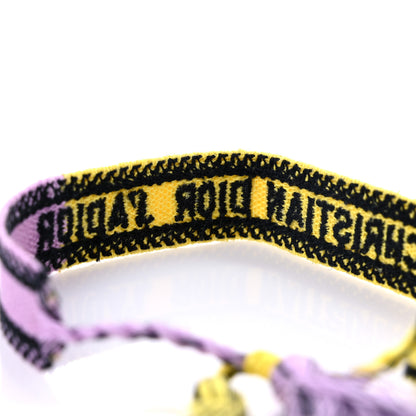 Christian Dior Woven Cotton J'Adior Friendship Bracelet 4 of 4